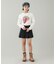 LOW RISE HIP LOGO MINI SKIRT