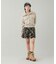 LOW RISE HIP LOGO MINI SKIRT