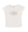 RHINESTONE OVAL LOGO S/S BABY TEE