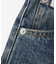 LOGO PATCH WIDE TAPERED DENIM PANTS