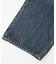 LOGO PATCH WIDE TAPERED DENIM PANTS