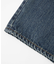 LOGO PATCH WIDE TAPERED DENIM PANTS
