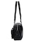 DOUBLE POCKET FAUX LEATHER HAND BAG