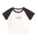 OVAL LOGO EMBROIDERY RAGLAN S/S BABY TEE