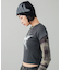 FUZZY LOGO KNIT CAP