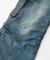LOW RISE CARGO POCKET DENIM PANTS