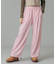 FACE LABEL EASY PANTS