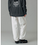 FACE LABEL EASY PANTS