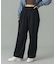 FACE LABEL EASY PANTS