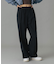 FACE LABEL EASY PANTS