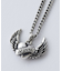 HEART AND WING CHARM NECKLACE