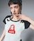 FACE RAGLAN S/S BABY TEE