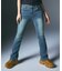 LOW RISE FLARE SKINNY DENIM PANTS