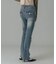 LOW RISE FLARE SKINNY DENIM PANTS