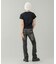 LOW RISE FLARE SKINNY DENIM PANTS