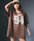 NUMBERING S/S BIG TEE DRESS