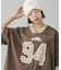 NUMBERING S/S BIG TEE DRESS