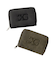 LOGO MARK FAUX LEATHER COIN AND CARD CASE