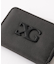 LOGO MARK FAUX LEATHER COIN AND CARD CASE