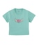 HEART WING SHINY LOGO S/S CROPPED TEE