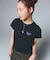 LOGO AND BUTTERFLY 2P S/S BABY TEE