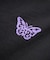 LOGO AND BUTTERFLY 2P S/S BABY TEE
