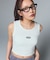 OUTLINE OVAL LOGO TANK TOP