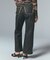 DISTRESSED LOOSE STRAIGHT DENIM PANTS