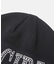 RHINESTONE ROMAN TYPE LOGO BEANIE