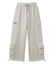 FACE LABEL MULTI POCKET SWEAT PANTS