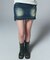 BUTTERFLY POCKET DENIM MINI SKIRT