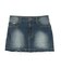 BUTTERFLY POCKET DENIM MINI SKIRT