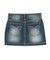 BUTTERFLY POCKET DENIM MINI SKIRT