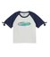 HIBISCUS OVAL LOGO RAGLAN BABY TEE