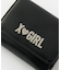 RHINESTONE LABEL MINI WALLET