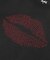 RHINESTONE LIP S/S TEE