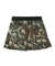 WAIST RIB PLEATED MINI SKIRT