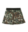 WAIST RIB PLEATED MINI SKIRT