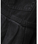 WAIST RIB PLEATED MINI SKIRT