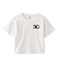 CHENILLE EMBROIDERED LOGO MARK BABY TEE