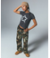 WAIST RIB EASY PANTS