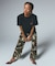 WAIST RIB EASY PANTS
