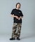 WAIST RIB EASY PANTS