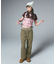 WAIST RIB EASY PANTS