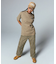 WAIST RIB EASY PANTS
