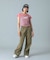 WAIST RIB EASY PANTS
