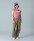 WAIST RIB EASY PANTS