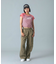 WAIST RIB EASY PANTS