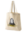 ANGEL FACE PATCH TOTE BAG