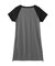 DRAWSTRING RAGLAN TEE DRESS